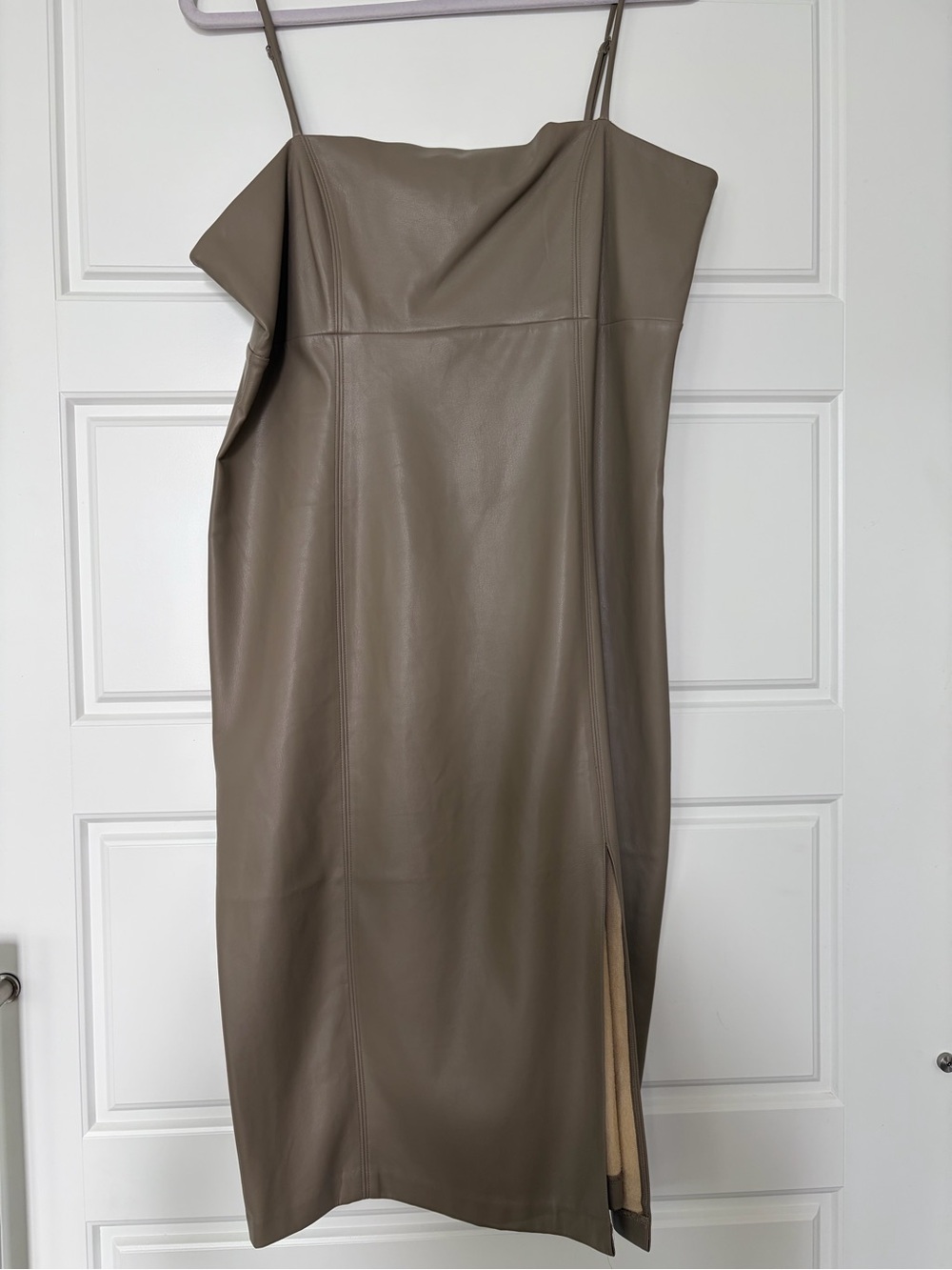 Express Body Contour Dress - Taupe